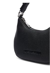 Love Moschino - LOVE MOSCHINO Torebka JC4019PP1PLT000B Czarny. Kolor: czarny. Materiał: skórzane #7