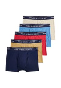 Polo Ralph Lauren Komplet 5 par bokserek 714864292019 Kolorowy. Materiał: bawełna. Wzór: kolorowy