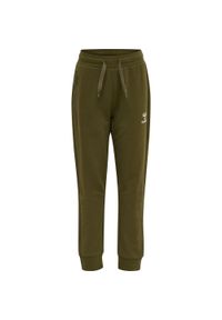 Spodnie dresowe dla dzieci Hummel ON. Kolor: zielony. Materiał: dresówka. Sport: joga i pilates, bieganie