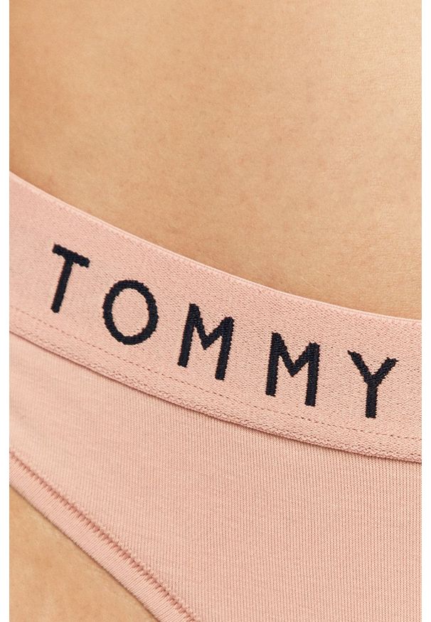 TOMMY HILFIGER - Tommy Hilfiger - Stringi UW0UW01555. Kolor: różowy