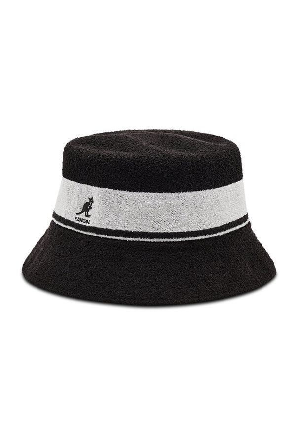 Kangol Kapelusz Bermuda Stripe Bucket K3326ST Czarny. Kolor: czarny. Materiał: materiał