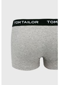 Tom Tailor Denim - Bokserki (3-pack). Kolor: szary. Materiał: denim