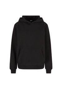 Polarowa bluza z kapturem damska Urban Classics. Typ kołnierza: kaptur. Kolor: czarny. Materiał: polar #1