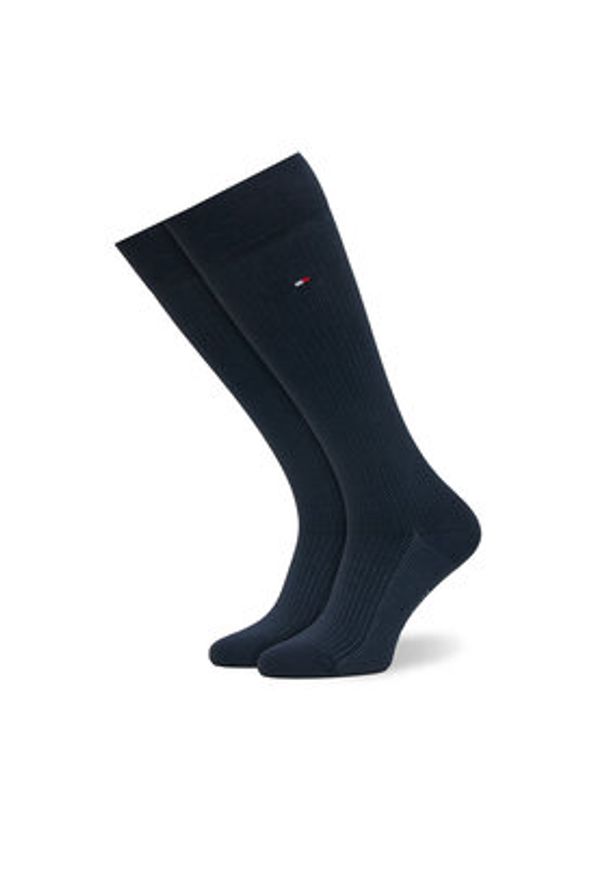 TOMMY HILFIGER - Tommy Hilfiger Skarpety długie 701235378 Granatowy. Kolor: niebieski. Materiał: bawełna