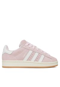 Adidas - adidas Sneakersy Campus 00S JQ5751 Różowy. Kolor: różowy. Materiał: zamsz, skóra. Model: Adidas Campus #1