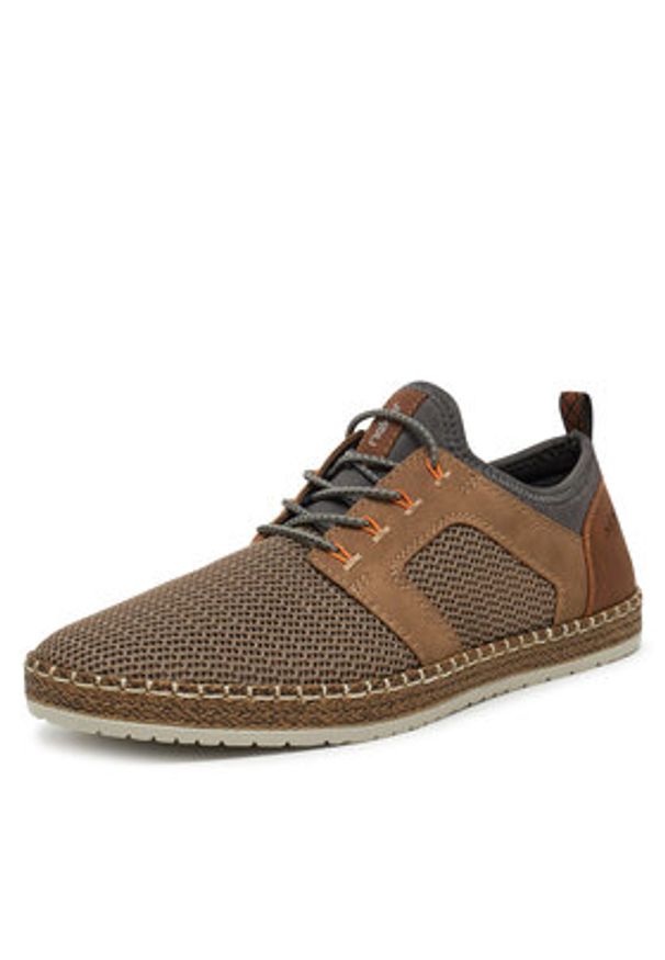 Rieker Półbuty CEO-B5252-66 Brązowy. Kolor: brązowy. Materiał: materiał