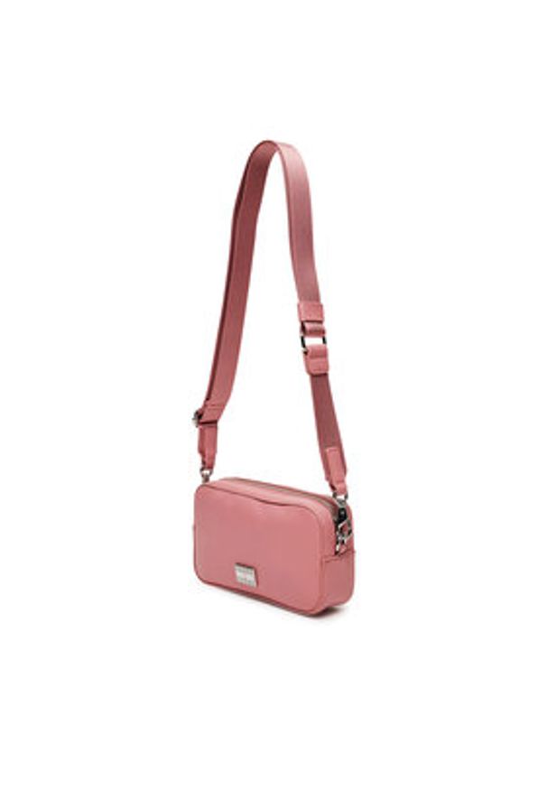 Tommy Jeans Torebka Tjw American Cool Camera Bag AW0AW17570 Różowy. Kolor: różowy. Materiał: skórzane