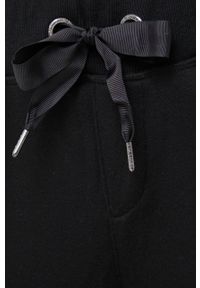 Answear Lab - Spodnie. Kolor: czarny. Wzór: gładki #3