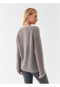Max Mara Leisure Sweter Waser 23336608 Szary Regular Fit. Kolor: szary. Materiał: wełna, syntetyk #5