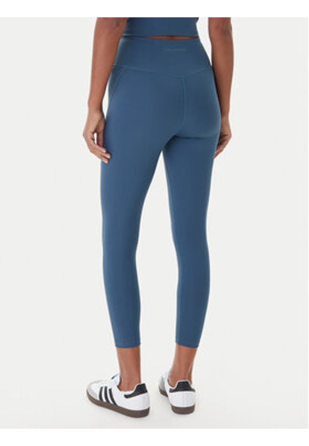 GIRLFRIEND COLLECTIVE - Girlfriend Collective Legginsy Compressive 4008 Granatowy Slim Fit. Kolor: niebieski. Materiał: syntetyk