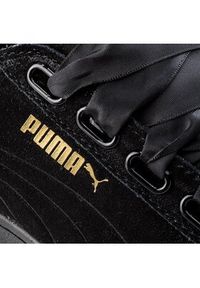 Puma Sneakersy Vikky Ribbon S 366416 01 Czarny. Kolor: czarny. Materiał: zamsz, skóra. Model: Puma Vikky #7