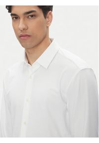 BOSS Koszula P-Hank 50539398 Biały Slim Fit. Kolor: biały. Materiał: syntetyk #4