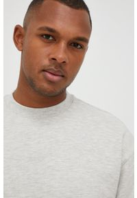 ARKK Copenhagen - Arkk Copenhagen bluza unisex kolor szary melanżowa. Kolor: szary. Materiał: dzianina. Wzór: melanż #3