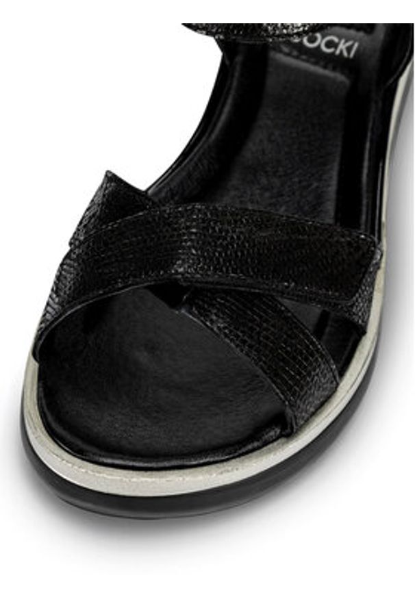 Lasocki Sandały WI23-MINT-03 Czarny. Kolor: czarny. Materiał: skóra