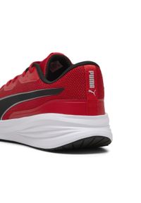 Puma - Buty do biegania Night Runner V3 PUMA For All Time Red Silver Black Metallic. Kolor: czerwony, szary, wielokolorowy. Sport: bieganie, fitness
