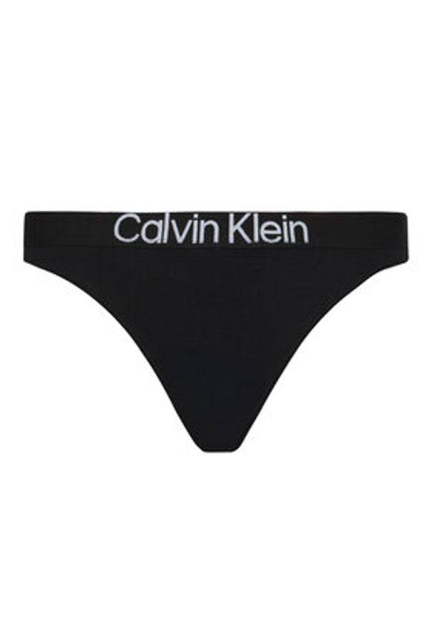 Calvin Klein Underwear Komplet 5 par stringów LV00QD5331 Kolorowy. Materiał: bawełna. Wzór: kolorowy