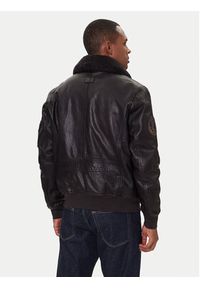 Milestone Kurtka skórzana Tom 531041 21070 Brązowy Regular Fit. Kolor: brązowy. Materiał: skóra #4