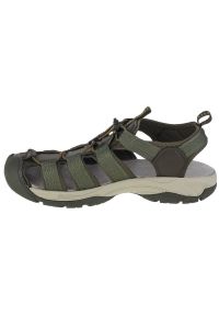 Sandały CMP Sahiph Hiking Sandal M 30Q9517-E980 zielone. Zapięcie: sznurówki. Kolor: zielony. Materiał: syntetyk, guma, materiał, tkanina