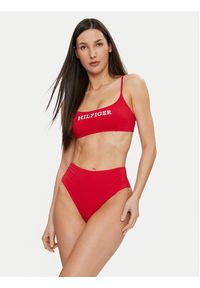 TOMMY HILFIGER - Tommy Hilfiger Dół od bikini UW0UW05305 Czerwony. Kolor: czerwony. Materiał: syntetyk