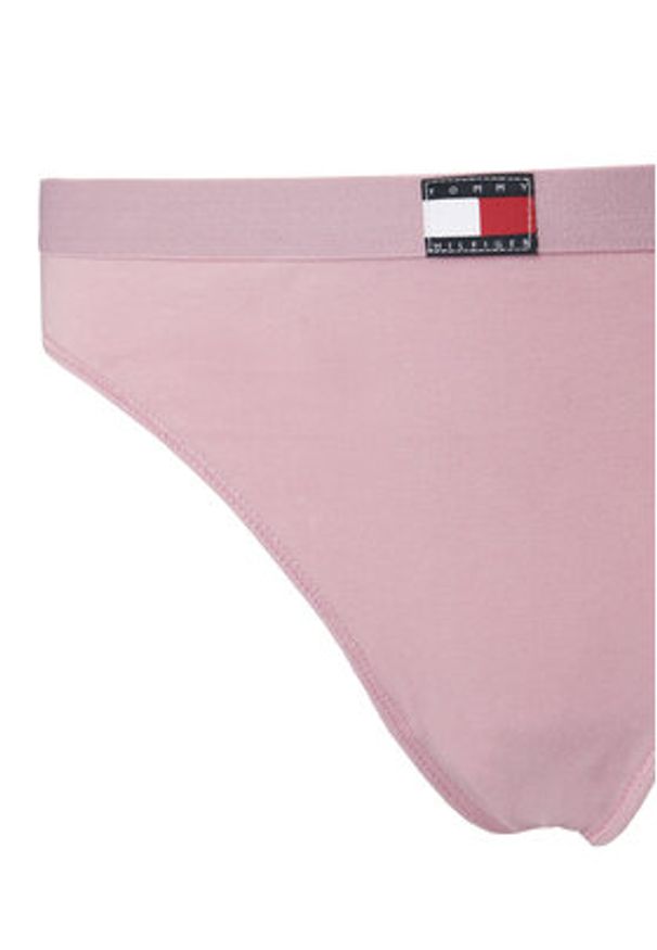 TOMMY HILFIGER - Tommy Hilfiger Komplet 3 par stringów UW0UW06139 Kolorowy. Materiał: bawełna. Wzór: kolorowy