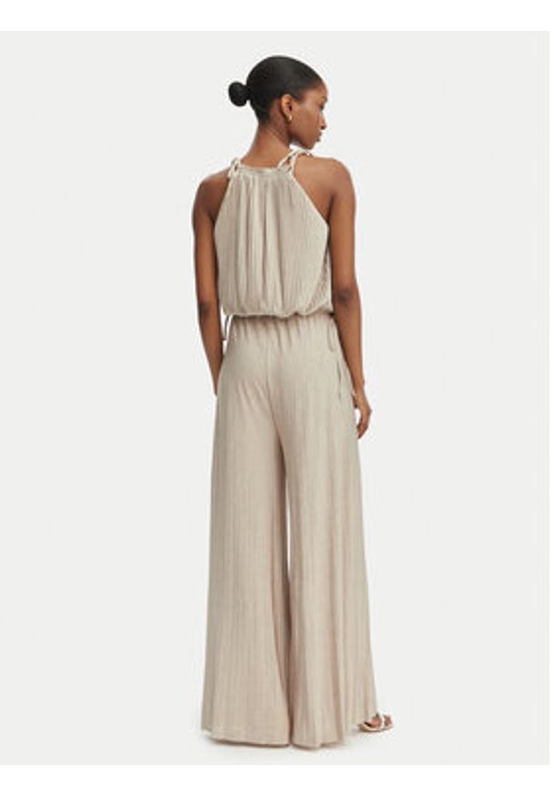 BOSS Kombinezon Edecki 50559000 Beżowy jasny Regular Fit. Kolor: beżowy. Materiał: syntetyk