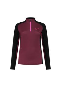 ROGELLI - Bluza do biegania damska Rogelli Enjoy 2.0. Kolor: wielokolorowy, różowy, czarny