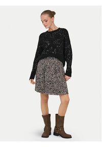 only - ONLY Sweter Alta 15353230 Czarny Regular Fit. Kolor: czarny. Materiał: syntetyk #7