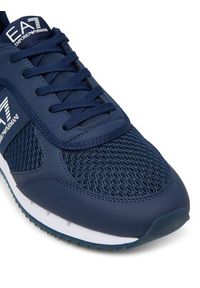 EA7 Emporio Armani Sneakersy 7X000334 AF18610 MB198 Granatowy. Kolor: niebieski. Materiał: skóra #5