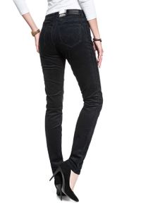 Wrangler - WRANGLER SLIM DARK NAVY W28LEK18R. Wzór: jednolity #3