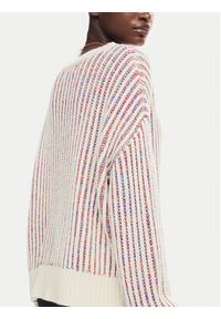 Desigual Sweter Whitehorse 24WWJF34 Écru Regular Fit. Materiał: syntetyk #6