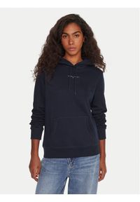Tommy Jeans Bluza Linear DW0DW21963 Granatowy Regular Fit. Kolor: niebieski. Materiał: bawełna