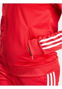 Adidas - adidas Dres Essentials 3-Stripes IJ8784 Czerwony Slim Fit. Kolor: czerwony. Materiał: syntetyk #4