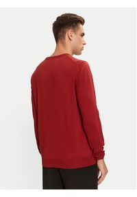 BOSS - Boss Sweter Baram-L 50476363 Czerwony Regular Fit. Kolor: czerwony. Materiał: wełna #3