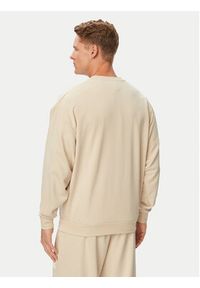 Adidas - adidas Bluza Seasonal Essentials Collegiate French Terry Crew KF4253 Beżowy Regular Fit. Kolor: beżowy. Materiał: syntetyk #3