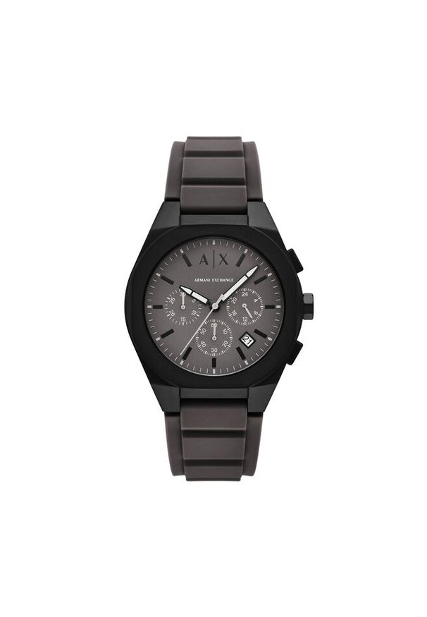 Zegarek Armani Exchange. Kolor: czarny
