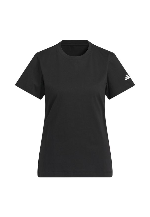 Adidas - Koszulka damska adidas Blank. Typ kołnierza: golf. Kolor: czarny. Sport: golf