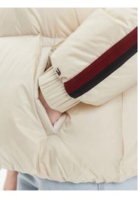 TOMMY HILFIGER - Tommy Hilfiger Kurtka puchowa WW0WW40093 Beżowy Regular Fit. Kolor: beżowy. Materiał: syntetyk #5