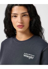 Wrangler - DAMSKA BLUZA WRANGLER REGULAR SWEAT FADED BLACK 112356510 #3