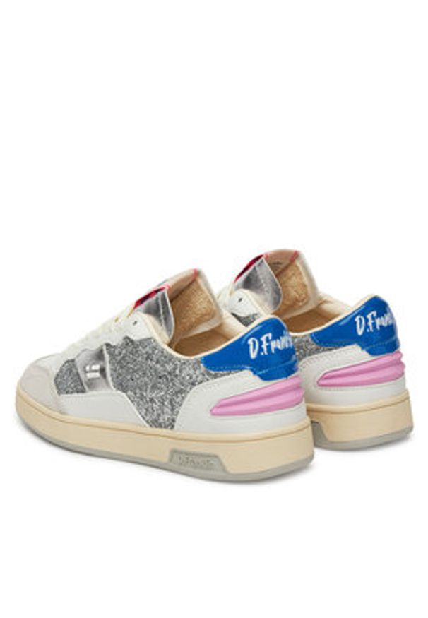 D.Franklin Sneakersy DFSH403003 Kolorowy. Materiał: skóra. Wzór: kolorowy