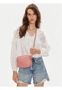 Tommy Jeans Torebka Tjw Ess Must Camera Bag AW0AW16274 Różowy. Kolor: różowy. Materiał: skórzane