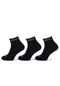 O'Neill - Skarpetki za kostkę dla mężczyzn O'neill Quarter socks 3-pak. Kolor: czarny #1