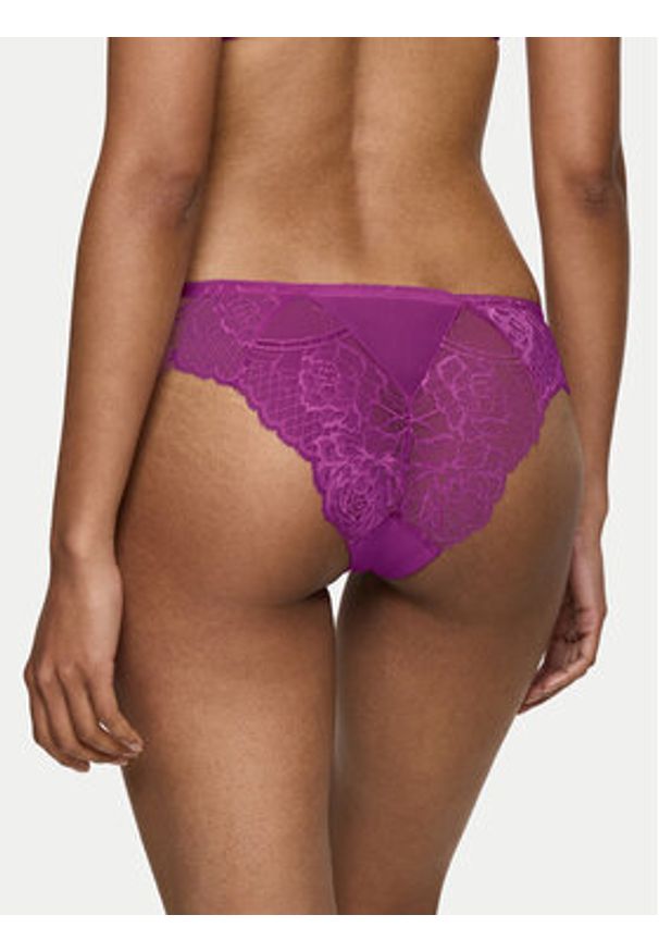 Triumph Figi brazylijskie Wild Peony Florale 10209603 Fioletowy. Kolor: fioletowy. Materiał: syntetyk