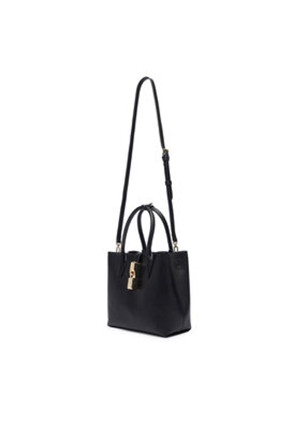 Furla Torebka Goccia S WB01949 ARE000 KH O6000 Czarny. Kolor: czarny. Materiał: skórzane