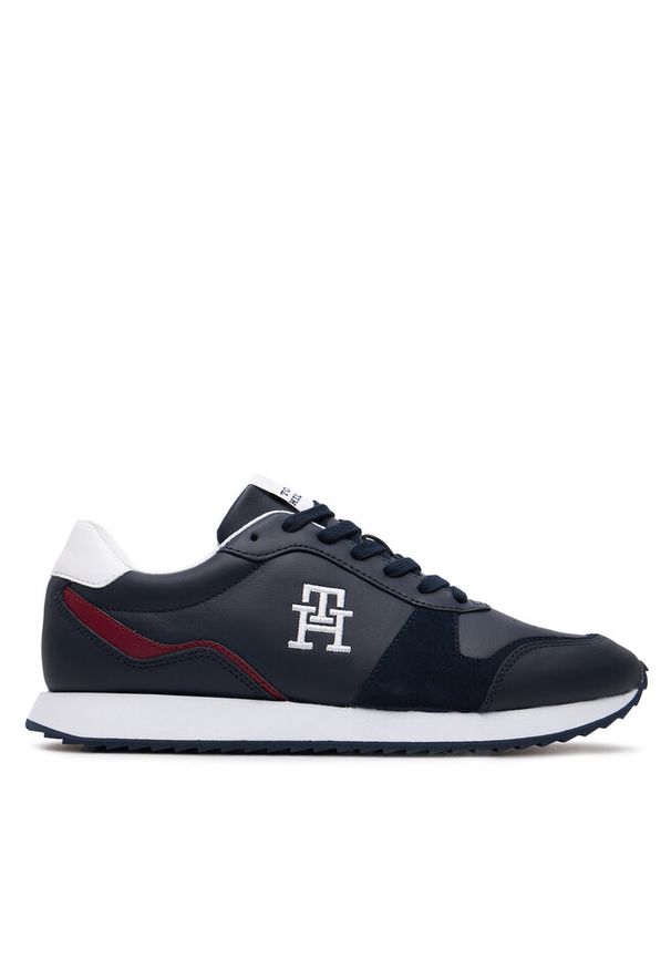 TOMMY HILFIGER - Sneakersy Tommy Hilfiger. Kolor: niebieski