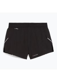 Puma - Spodenki do biegania damskie PUMA Raceday Ultrawave 3" Split. Kolor: czarny. Sport: bieganie