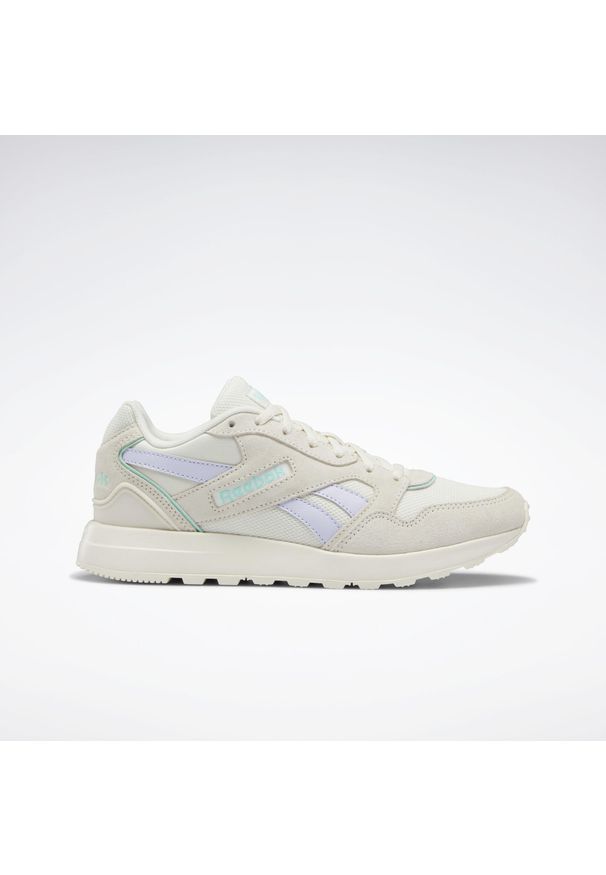 Buty do chodzenia damskie Reebok GL1000. Zapięcie: sznurówki. Kolor: wielokolorowy, różowy, beżowy, zielony. Materiał: materiał. Szerokość cholewki: normalna. Sport: turystyka piesza