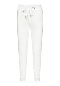 Trussardi Jeans - Trussardi Spodnie dresowe 56P00291 Biały Regular Fit. Kolor: biały. Materiał: dresówka #2