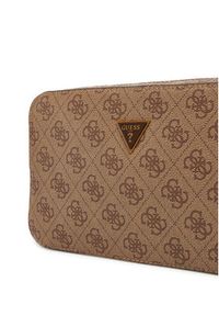 Guess Saszetka PMMILO P5245 Brązowy. Kolor: brązowy. Materiał: skóra #5