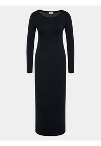 AMERICAN VINTAGE - American Vintage Sukienka codzienna Gamipy GAMI14AE24 Czarny Regular Fit. Okazja: na co dzień. Kolor: czarny. Materiał: bawełna. Typ sukienki: proste. Styl: vintage, casual