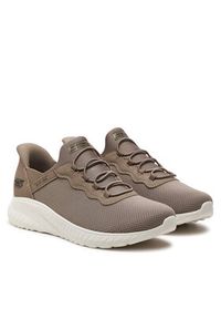 skechers - Skechers Sneakersy Bobs Sport Squad Chaos 117500/TPE Beżowy. Kolor: beżowy. Materiał: mesh, materiał. Model: Skechers Sport #5
